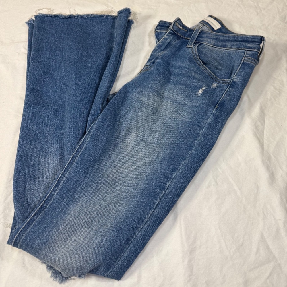 Women's KanCan flare denim jeans